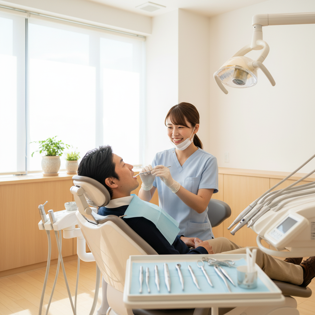 予防歯科・定期検診の様子